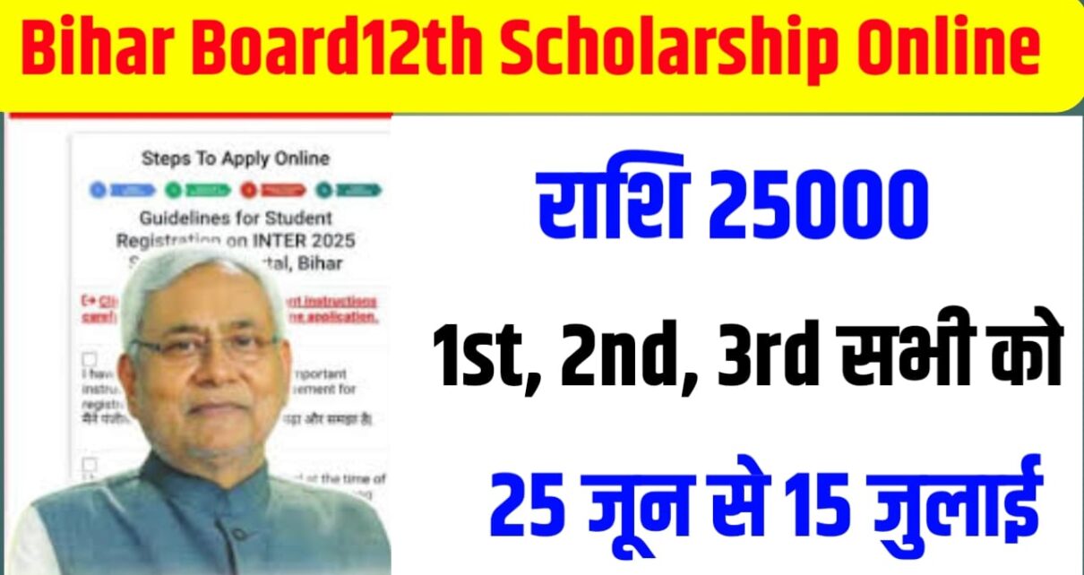 Bihar Board Class 12 Scholarship Online Kaise Karen / Kab Hoga